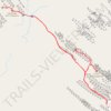 Pine Tree Arch, Tunnel Arch and Landscape Arch via Devil's Garden Trail trail, distance, elevation, map, profile, GPS track