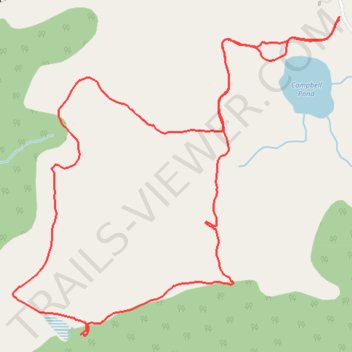 Barnes Lake Trails trail, distance, elevation, map, profile, GPS track