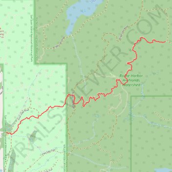 Tuesday Morning Hiking trail, distance, elevation, map, profile, GPS track