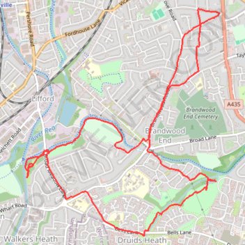 Chinn Brook run trail, distance, elevation, map, profile, GPS track