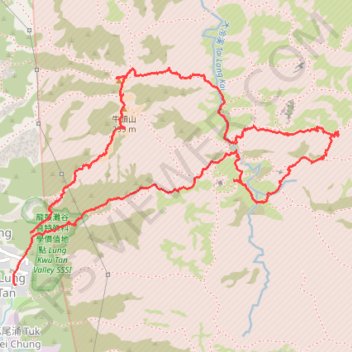 2024-10-07 23:16:21 trail, distance, elevation, map, profile, GPS track