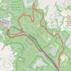 Patapsco Valley State Park Hilton Area trail, distance, elevation, map, profile, GPS track