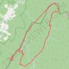 Big Schloss & Mill Mountain Loop Trail in George Washington National Forest trail, distance, elevation, map, profile, GPS track