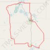 Ballidu Gravel trail, distance, elevation, map, profile, GPS track