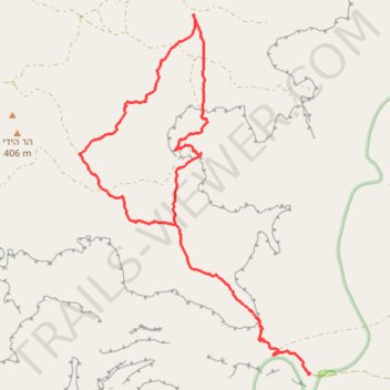 Tzeelim - Mishmar trail, distance, elevation, map, profile, GPS track