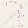 Longbeard Trail - Red Diamond trail, distance, elevation, map, profile, GPS track