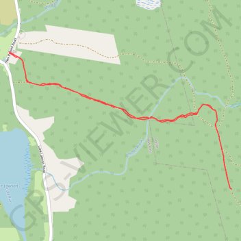 Popner Hill Trail trail, distance, elevation, map, profile, GPS track
