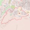 Huachuca Mountains Trail Loop trail, distance, elevation, map, profile, GPS track