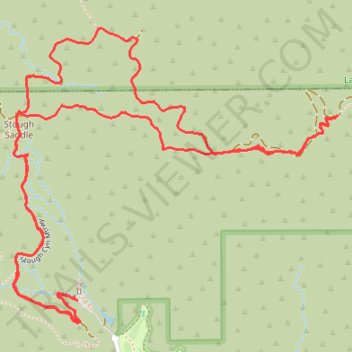 Verdugo Ridge trail, distance, elevation, map, profile, GPS track