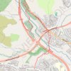 Cefn coed trail, distance, elevation, map, profile, GPS track