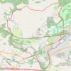 Witton Park to Houghton Bottoms loop hike trail, distance, elevation, map, profile, GPS track