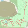 Hampton Hills MTB D Loop trail, distance, elevation, map, profile, GPS track