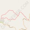 Castle Trail and Medicine Root Trail Loop in Badlands National Park trail, distance, elevation, map, profile, GPS track