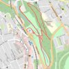 Tracked with OSMTracker for Android™ trail, distance, elevation, map, profile, GPS track