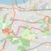 Woolwich Common trail, distance, elevation, map, profile, GPS track