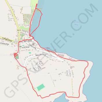 Ardmore Beach - Ardmore Head trail, distance, elevation, map, profile, GPS track