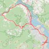 South Hobart - Glenlusk - Derwent River - Moelsworth trail, distance, elevation, map, profile, GPS track