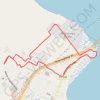 Port Lavaca Run trail, distance, elevation, map, profile, GPS track