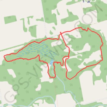 Nottawasaga Bluffs Trail trail, distance, elevation, map, profile, GPS track