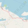 Port McNeill - Port Hardy trail, distance, elevation, map, profile, GPS track