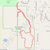 Chautauqua Bottoms Loop (Carbondale) trail, distance, elevation, map, profile, GPS track