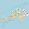 Rottnest Island Mountain Biking Loop trail, distance, elevation, map, profile, GPS track