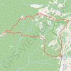 Suicide Bluff and Dog Mountain Loop trail, distance, elevation, map, profile, GPS track