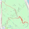 8/28/2022 trail, distance, elevation, map, profile, GPS track