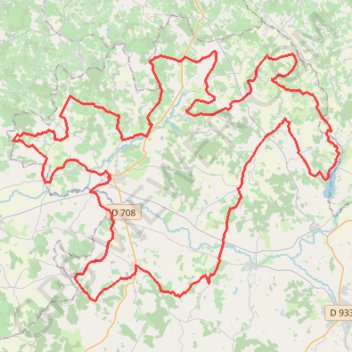 Duraquois 2007 trail, distance, elevation, map, profile, GPS track