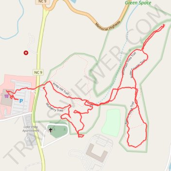 Dittmer-Watts Nature Trail Park loop trail, distance, elevation, map, profile, GPS track