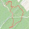 2025-11-19 trail, distance, elevation, map, profile, GPS track