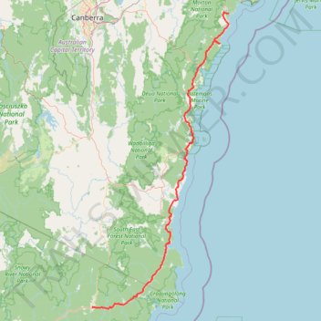 5 May 2026 at 7:57 am trail, distance, elevation, map, profile, GPS track