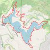 Lake Chabot Loop Trail in Lake Chabot Regional Park trail, distance, elevation, map, profile, GPS track