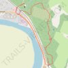 Black Spout Wood to West Haugh trail, distance, elevation, map, profile, GPS track