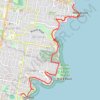 Bondi Beach - Cooge Beach trail, distance, elevation, map, profile, GPS track