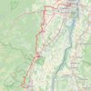 La route des vins d'Alsace trail, distance, elevation, map, profile, GPS track