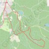 Creswick State Forest trail, distance, elevation, map, profile, GPS track