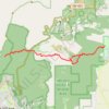 Tahoe Rim to Washoe from Mount Rose Highway trail, distance, elevation, map, profile, GPS track