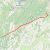 Onamalutu Campsite - Saint Arnaud trail, distance, elevation, map, profile, GPS track