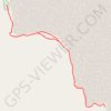 Mosaic Canyon Trail in Death Valley National Park trail, distance, elevation, map, profile, GPS track