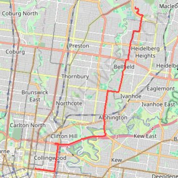 Tracked with OSMTracker for Android™ trail, distance, elevation, map, profile, GPS track