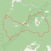 Gravel road around Alsea Falls trail, distance, elevation, map, profile, GPS track