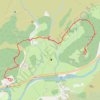 Walk to Dinas Emrys trail, distance, elevation, map, profile, GPS track