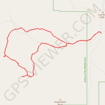 Stubbe Springs Loop Trail trail, distance, elevation, map, profile, GPS track