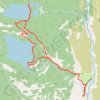 Bradley Lake and Taggart Lake Loop Trail in Grand Teton National Park trail, distance, elevation, map, profile, GPS track