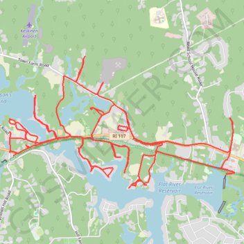 Coventry Running trail, distance, elevation, map, profile, GPS track