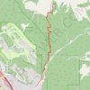 Lady Macdonald Trail trail, distance, elevation, map, profile, GPS track