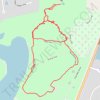 Lake Minnewashta Vista Trail and Woodlands Loop trail, distance, elevation, map, profile, GPS track