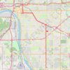 2025-05-27_17-05_Tue trail, distance, elevation, map, profile, GPS track