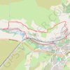 Marsden - Dirker Bank, Berry Greave and Canal trail, distance, elevation, map, profile, GPS track